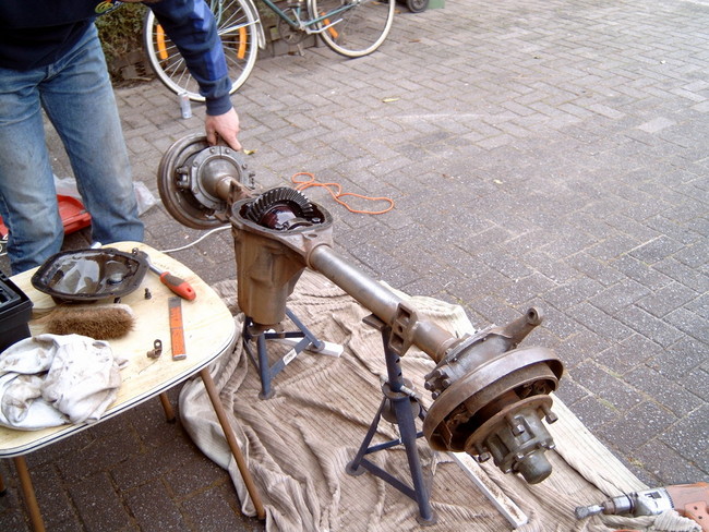 checking in the past rebuilded axles