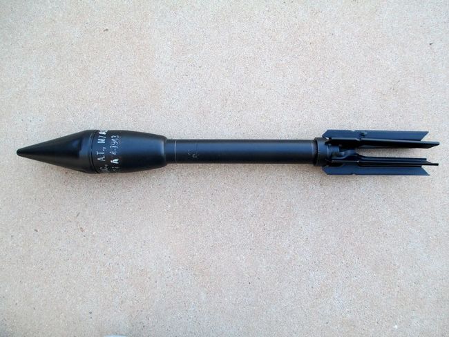 M7A1_Bazooka_Round_restored