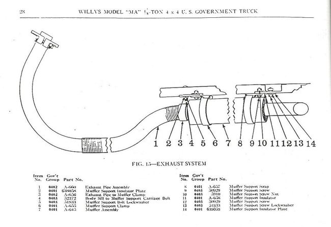 MA muffler diagram