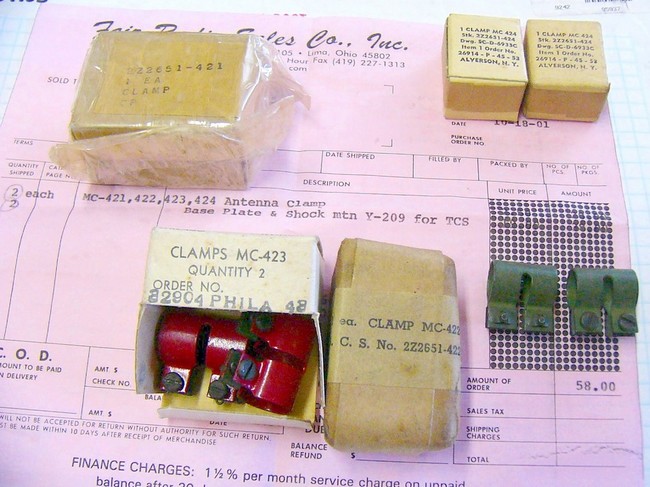 MC antenna clamps