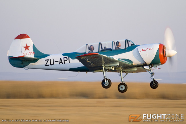 Yak-52 ZU-API Rand Airport FAGM