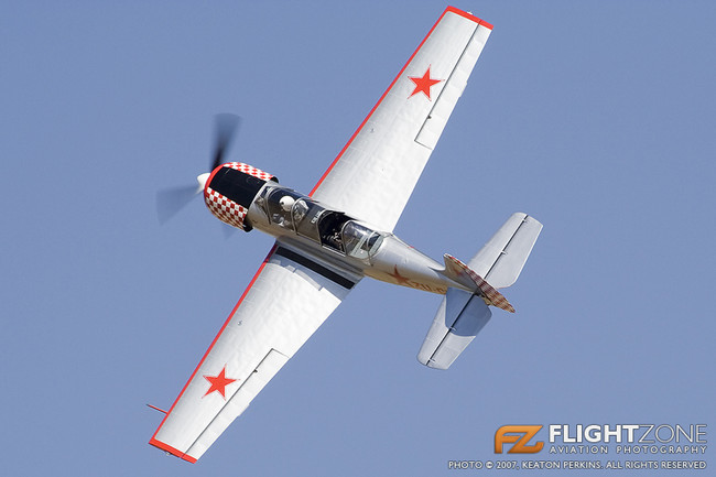 Yak-52 ZU-CWL Rand Airport FAGM