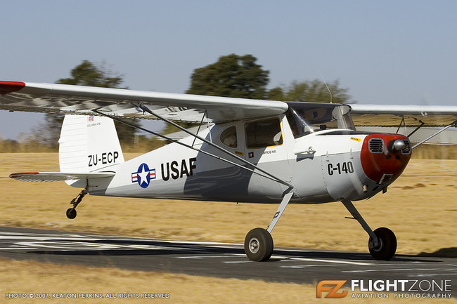 Cessna 140 ZU-ECP Krugersdorp Airfield FAKR