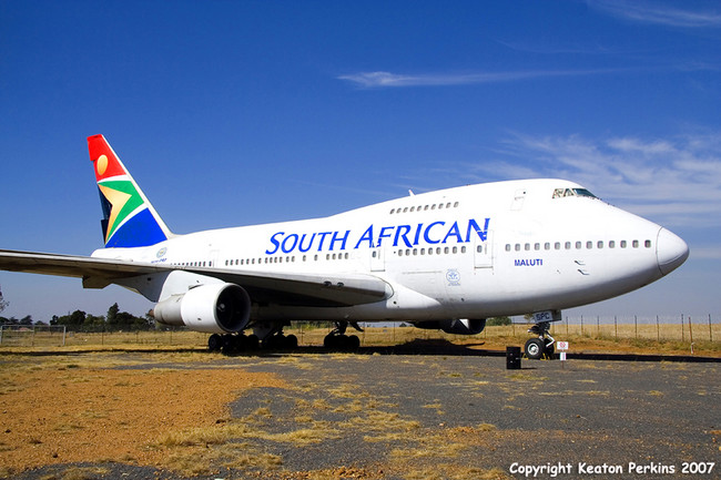 Boeing 747SP ZS-SPC Rand Airport FAGM