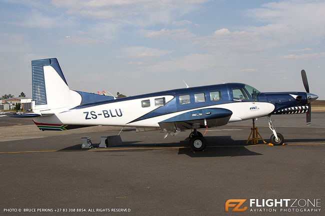 PAC 750XL ZS-BLU Rand Airport FAGM 750