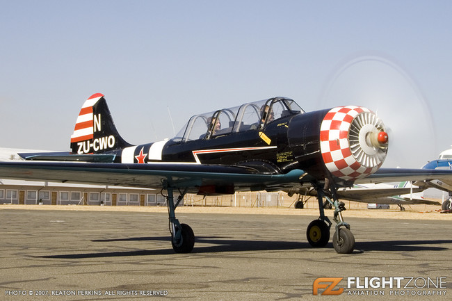 Yak-52 ZU-CWO Rand Airport FAGM