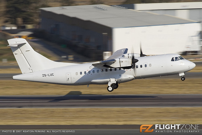 ATR-42 ZS-LUC Lanseria Airport FALA