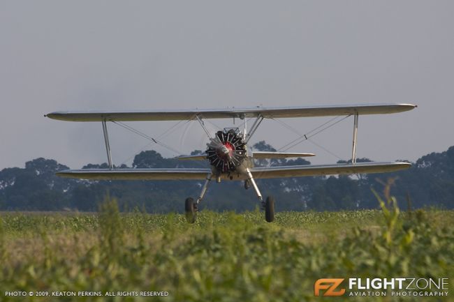 Boeing Stearman ZS-LDR Petit Airfield