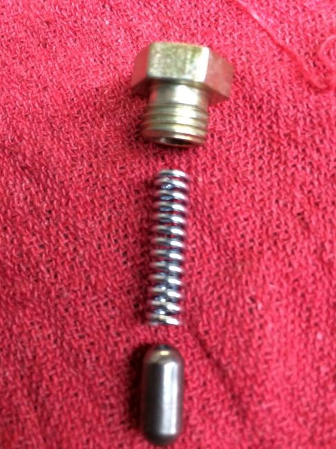 M274 Modified Transmission Poppet Ball