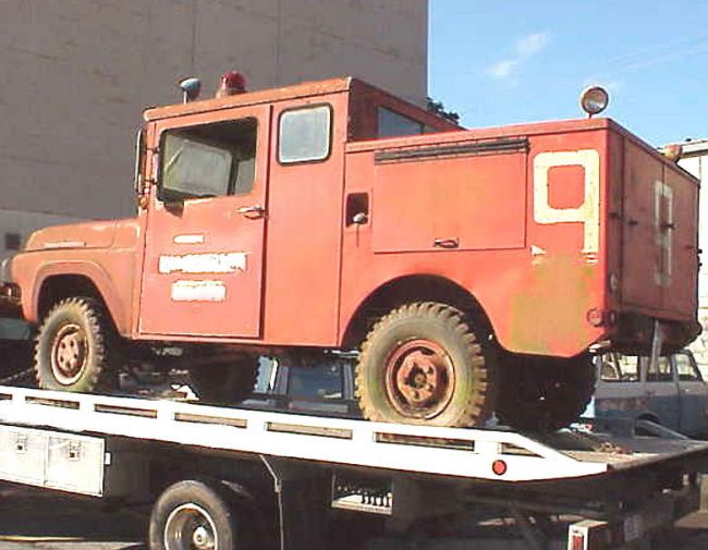 R2A forcible entry crash truck