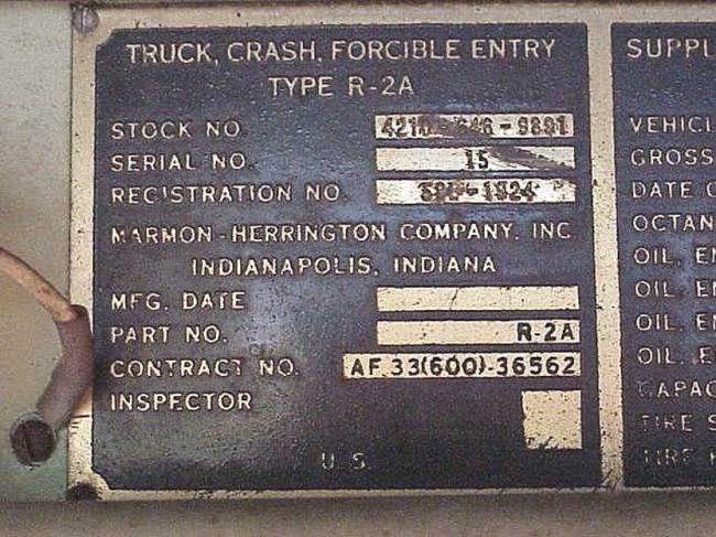 R2A forcible entry crash truck