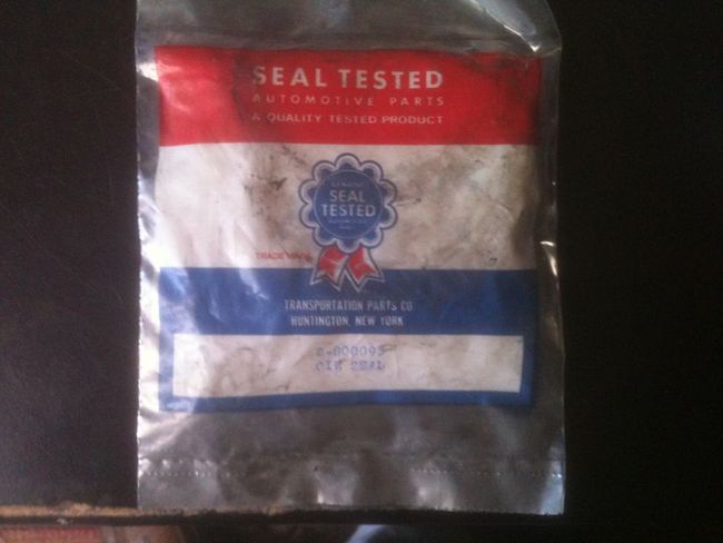 Rear oil seal in package