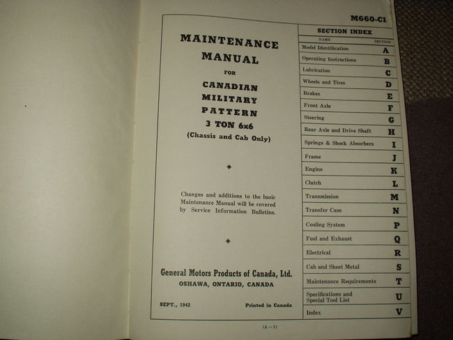 Canadian Military Pattern 3 Ton 6X6