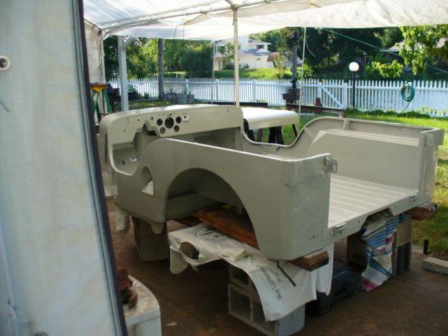 Tub painted