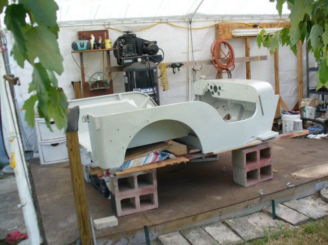 Tub painted