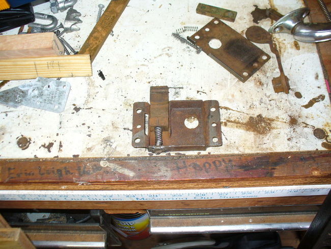 hard top door latch