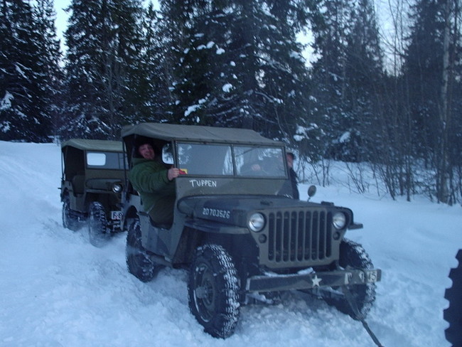 in the snow