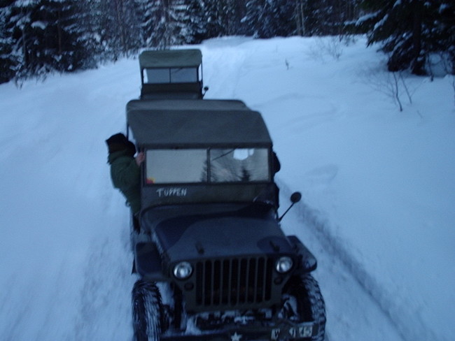in the snow