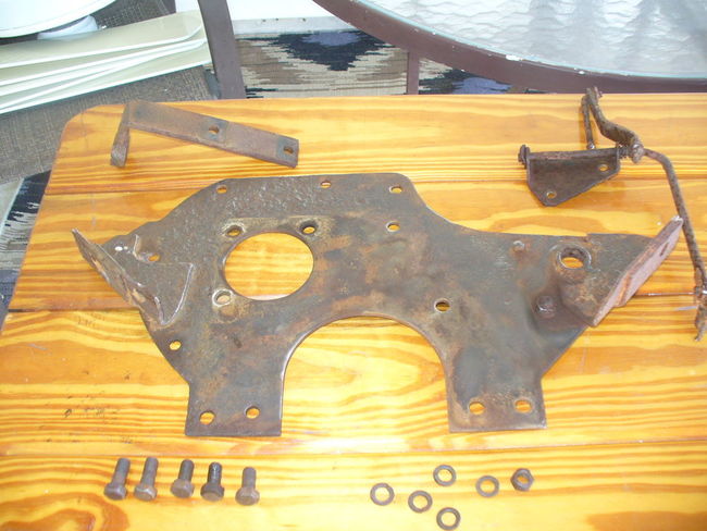 GPW front engine plate