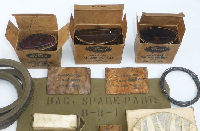 My Ford GPW spare parts set