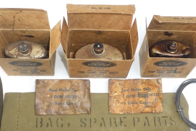 My Ford GPW spare parts set