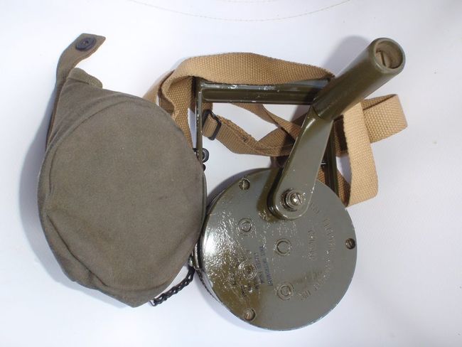 Federal Air Raid Hand Crank Siren WWII
