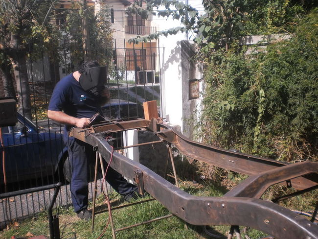 Reparación soporte parrilla