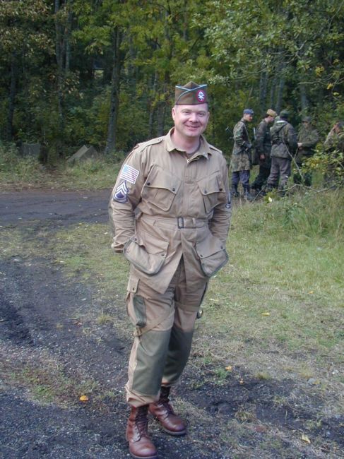 Me back in 2004 at our first Living History Event at Baumholder