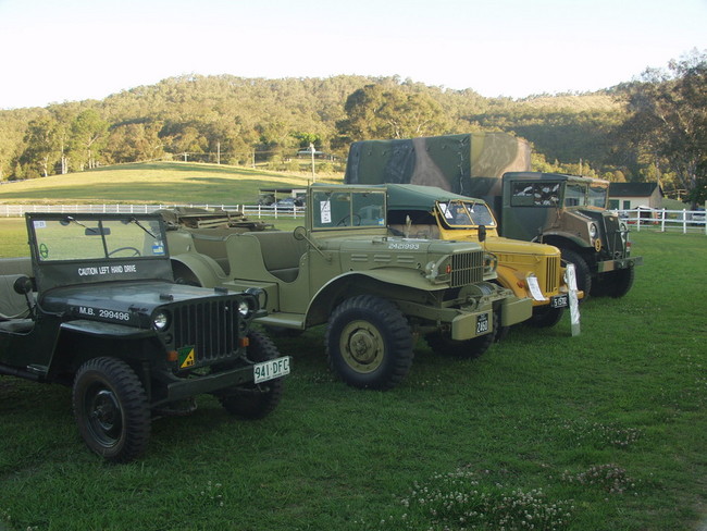 Canungra Qld jeep Club meet