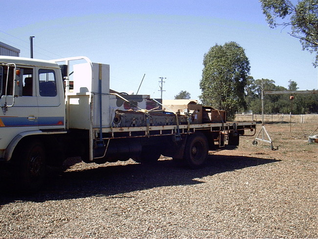 Weasel on Truck 27 January 2007