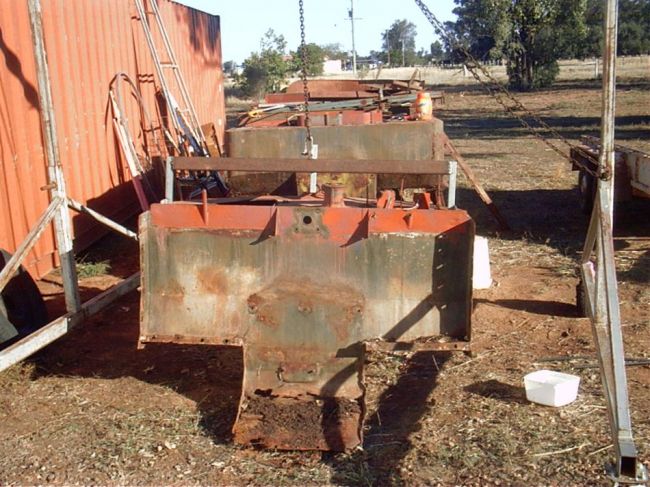 Red Weasel - Removing front flotation tank