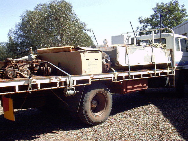 Weasel on Truck 27 January 2007