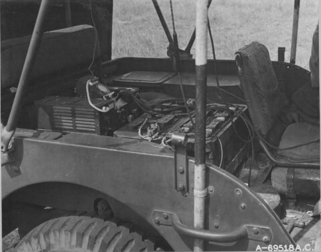 A mobil radio unit ...
