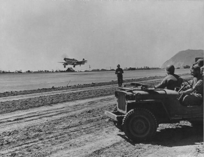 Iwo Jima. 6 March 1945