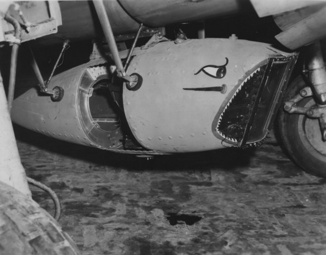 India 1943 P40 Camera Mount