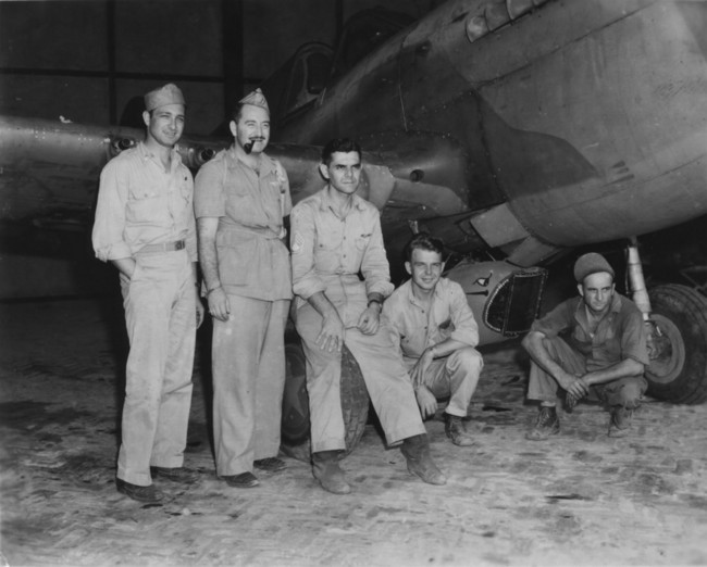 India 1943 P40 Camera Mount