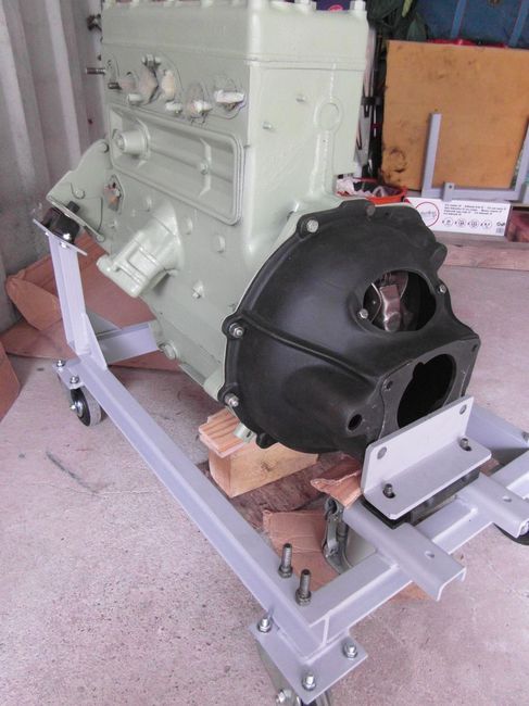 Support pour test moteur Go Devil Jeep