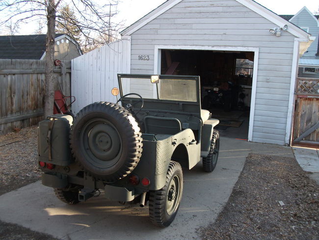 Rear View 45 Willys