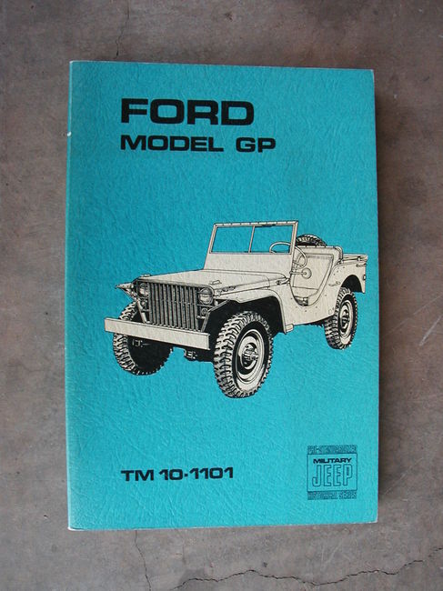1971 Dan Post reprint of the Ford GP Manual