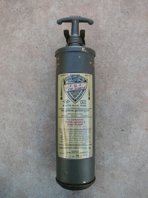 Restored WW2 Fire Guard FE with Bracket