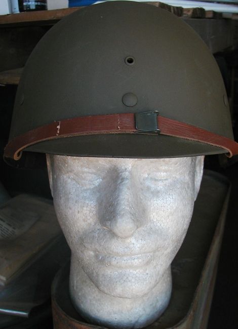 Restored WW2 MSA Helmet Liner