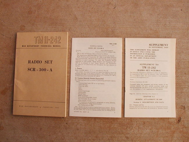 SCR-300 Pubs Lot