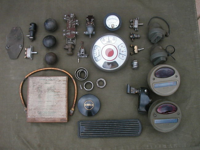 '42 Scout Car project small parts