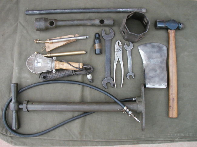 '42 Scout Car project tools