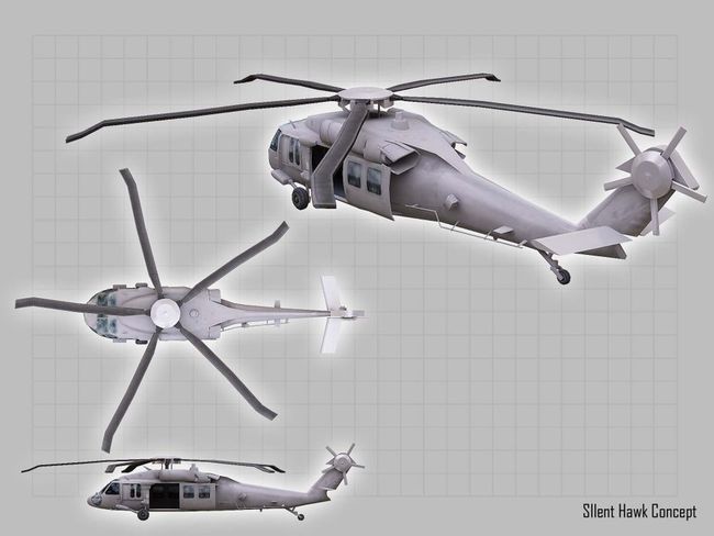 Silent Hawk Helicopter