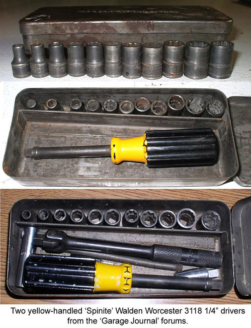 Stevens Walden Yellow Handled Drivers