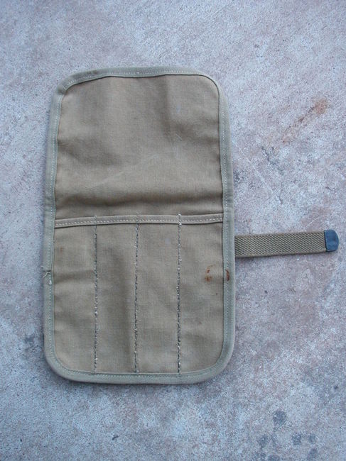 Ordnance Tool Roll opened