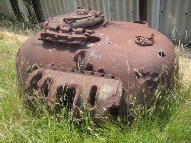 Turret M4 Sherman Tank.