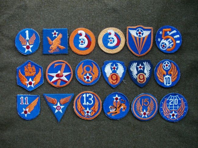 USAAF Patch Collection group #5