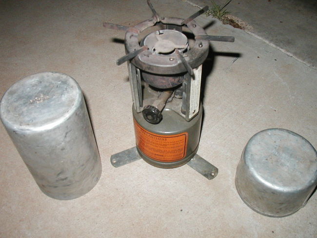 Complete WW2 Coleman 520 Field Stove